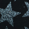 Glitter Star Print Leather